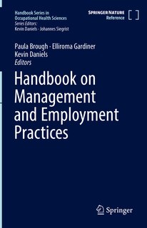 Couverture_Handbook On Management And Employment Practices