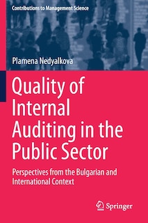 Couverture_Quality Of Internal Auditing In The Public Sector