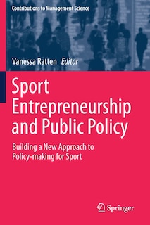 Front cover_Sport Entrepreneurship And Public Policy