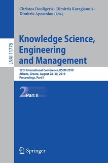 Couverture_Knowledge Science, Engineering And Management