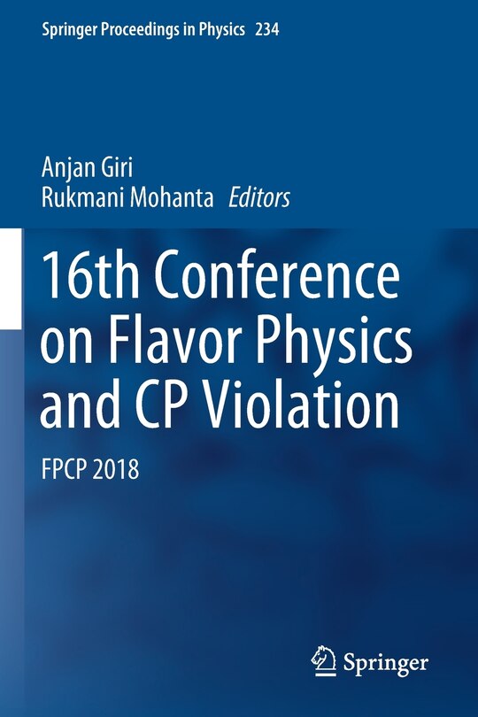 Couverture_16th Conference On Flavor Physics And Cp Violation
