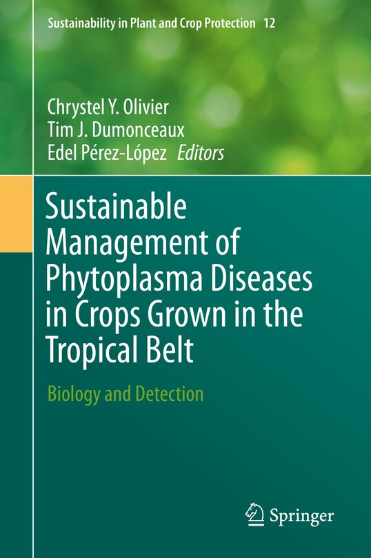 Couverture_Sustainable Management Of Phytoplasma Diseases In Crops Grown In The Tropical Belt
