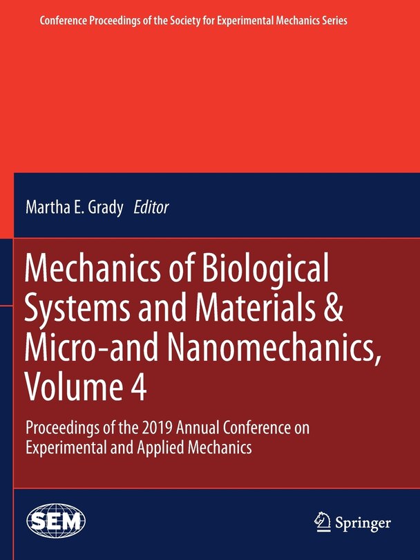 Front cover_Mechanics Of Biological Systems And Materials