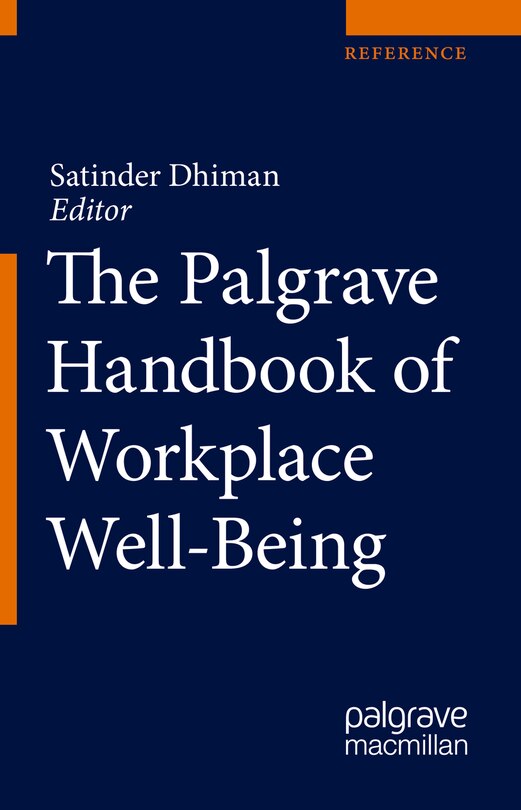 Couverture_The Palgrave Handbook Of Workplace Well-being