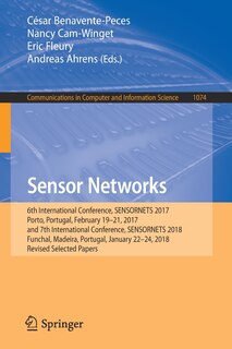 Front cover_Sensor Networks