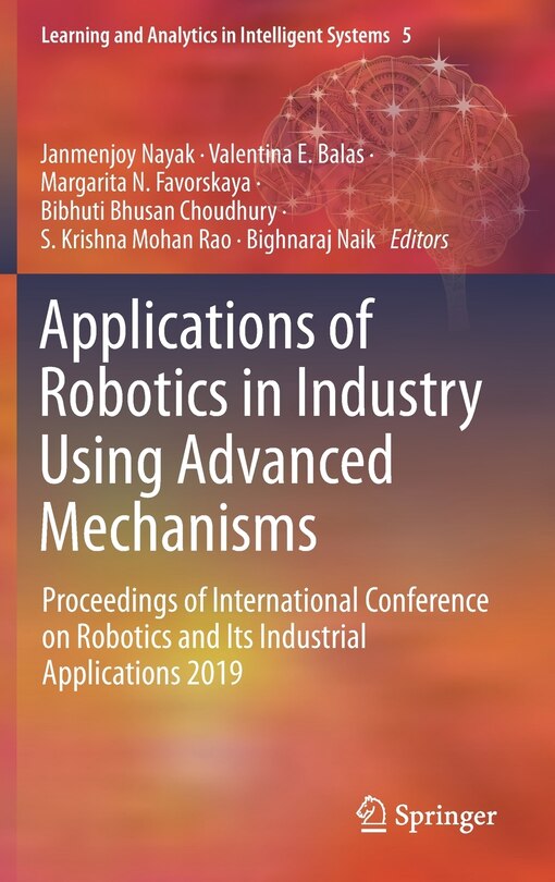 Couverture_Applications Of Robotics In Industry Using Advanced Mechanisms