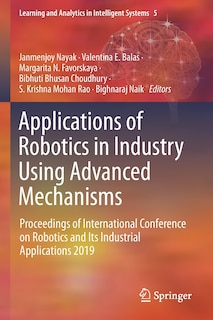 Front cover_Applications Of Robotics In Industry Using Advanced Mechanisms