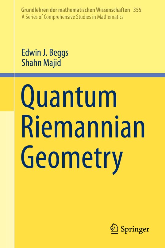 Front cover_Quantum Riemannian Geometry