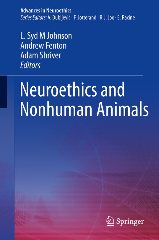 Couverture_Neuroethics And Nonhuman Animals