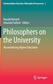 Couverture_Philosophers On The University