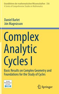 Front cover_Complex Analytic Cycles I