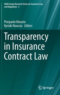 Front cover_Transparency In Insurance Contract Law