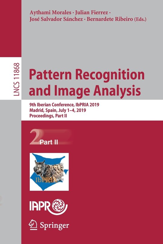 Front cover_Pattern Recognition And Image Analysis