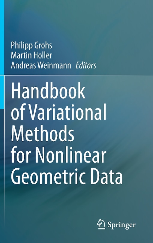 Couverture_Handbook Of Variational Methods For Nonlinear Geometric Data