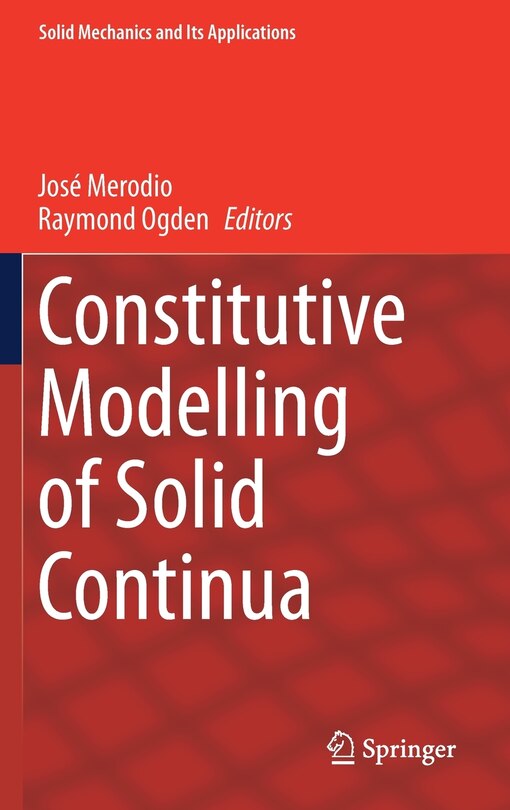 Couverture_Constitutive Modelling Of Solid Continua