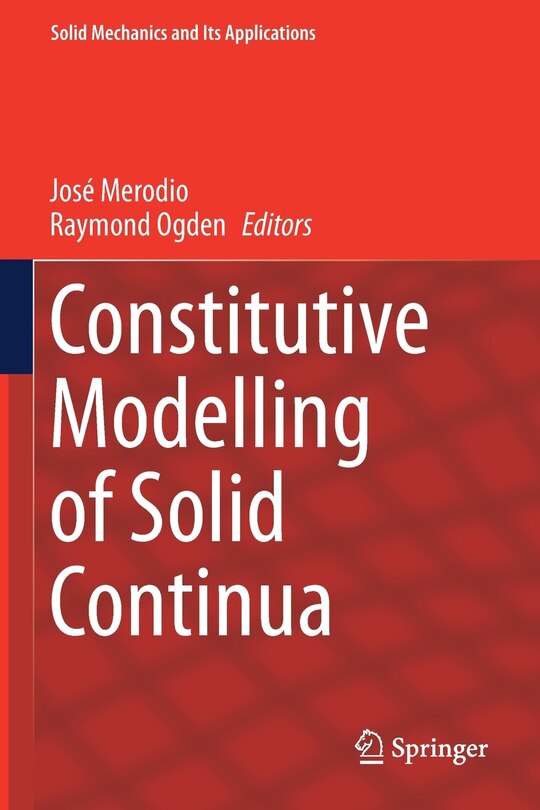 Front cover_Constitutive Modelling Of Solid Continua
