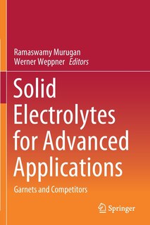 Front cover_Solid Electrolytes For Advanced Applications