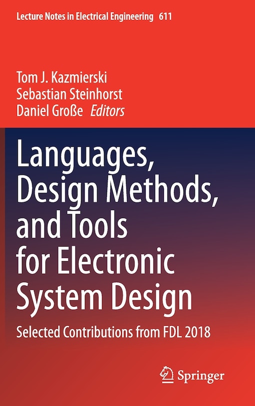 Couverture_Languages, Design Methods, And Tools For Electronic System Design
