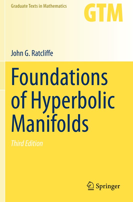 Front cover_Foundations Of Hyperbolic Manifolds