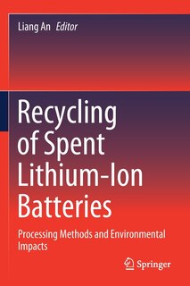 Couverture_Recycling Of Spent Lithium-ion Batteries