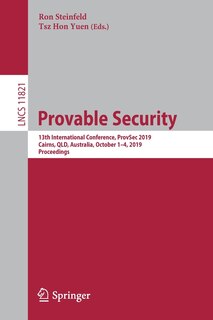 Front cover_Provable Security