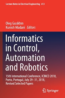 Front cover_Informatics in Control, Automation and Robotics