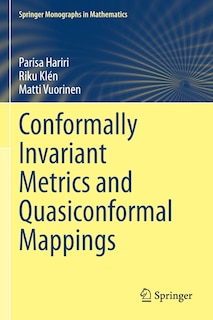 Front cover_Conformally Invariant Metrics And Quasiconformal Mappings
