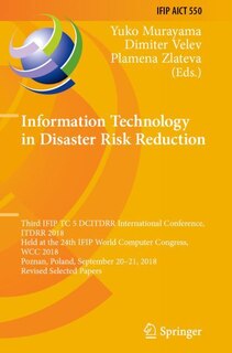 Front cover_Information Technology in Disaster Risk Reduction