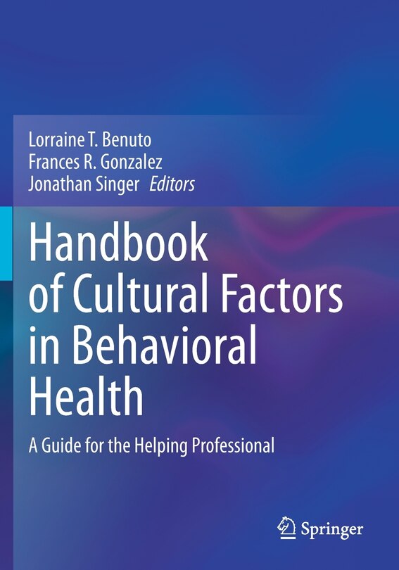 Front cover_Handbook of Cultural Factors in Behavioral Health
