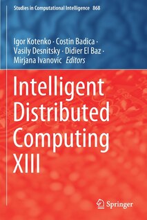 Front cover_Intelligent Distributed Computing Xiii