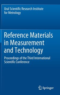 Couverture_Reference Materials In Measurement And Technology