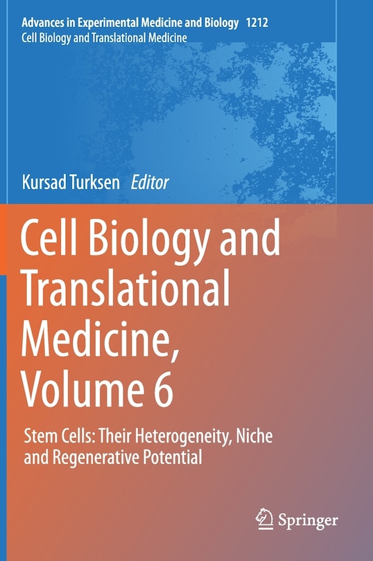 Couverture_Cell Biology And Translational Medicine, Volume 6