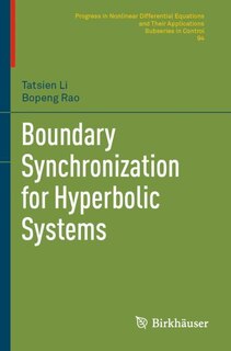 Front cover_Boundary Synchronization For Hyperbolic Systems