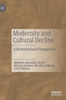 Front cover_Modernity And Cultural Decline