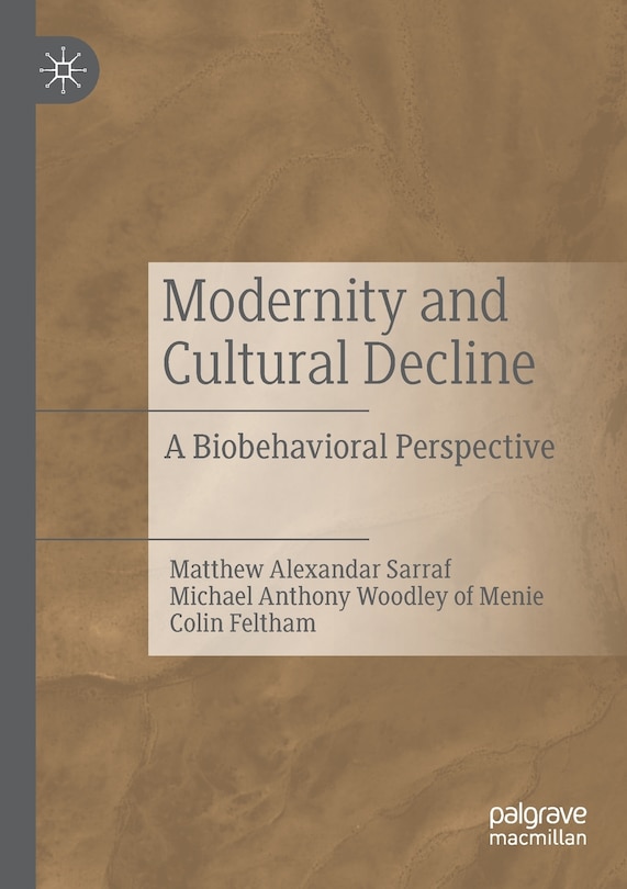 Front cover_Modernity and Cultural Decline