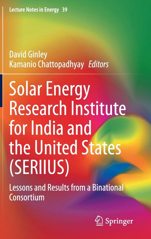 Front cover_Solar Energy Research Institute For India And The United States (seriius)