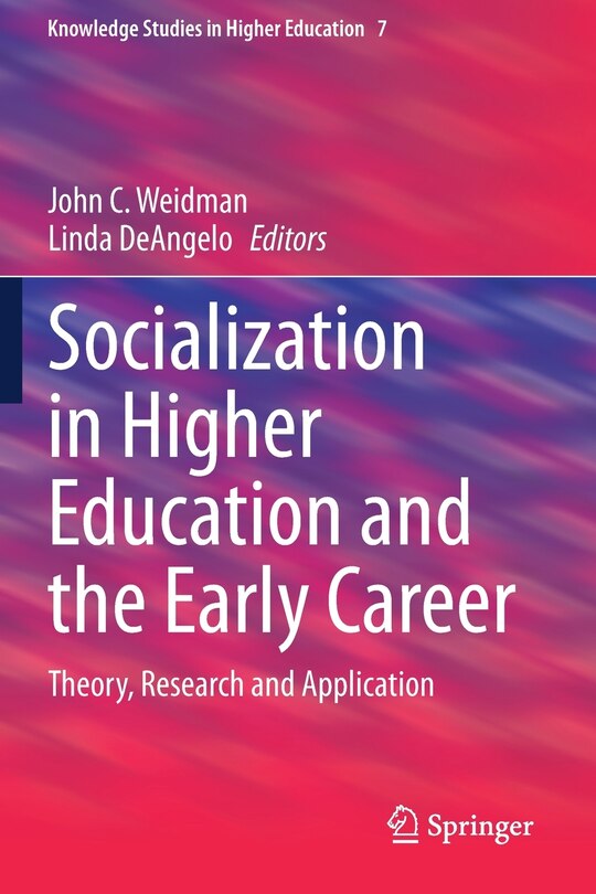 Couverture_Socialization In Higher Education And The Early Career