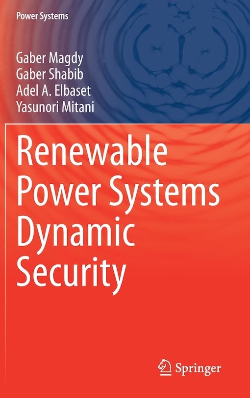 Front cover_Renewable Power Systems Dynamic Security