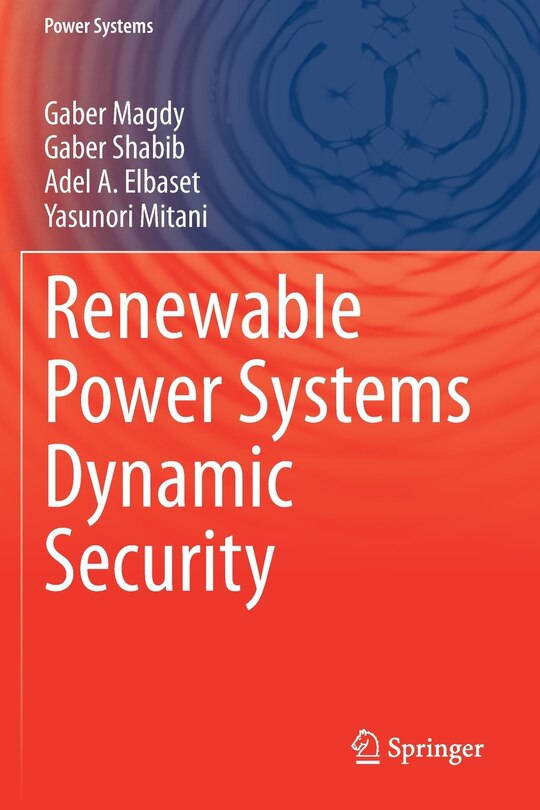 Front cover_Renewable Power Systems Dynamic Security