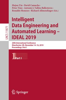 Front cover_Intelligent Data Engineering And Automated Learning - Ideal 2019