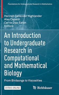 Front cover_An Introduction To Undergraduate Research In Computational And Mathematical Biology