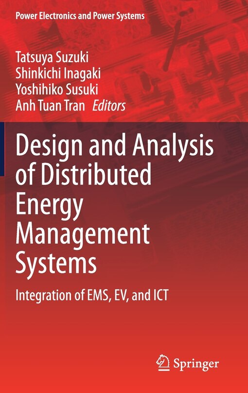 Front cover_Design And Analysis Of Distributed Energy Management Systems