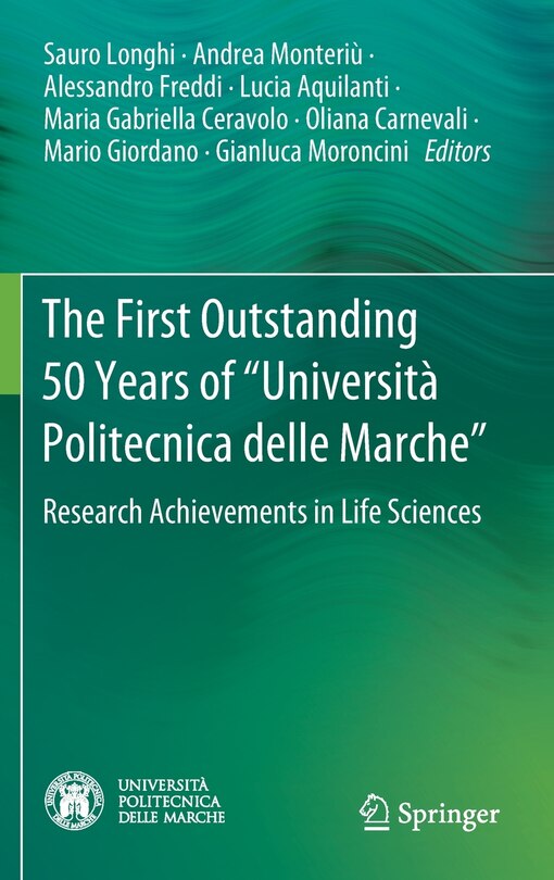Couverture_The First Outstanding 50 Years of Universita Politecnica delle Marche