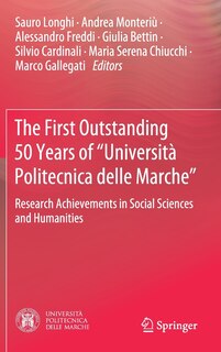 Front cover_The First Outstanding 50 Years of Universita Politecnica delle Marche