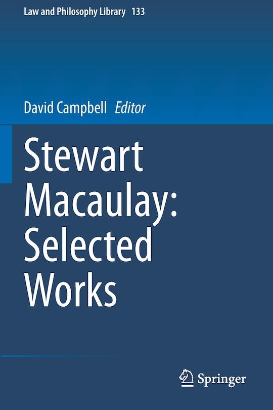 Couverture_Stewart Macaulay