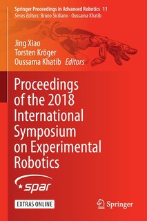 Front cover_Proceedings Of The 2018 International Symposium On Experimental Robotics