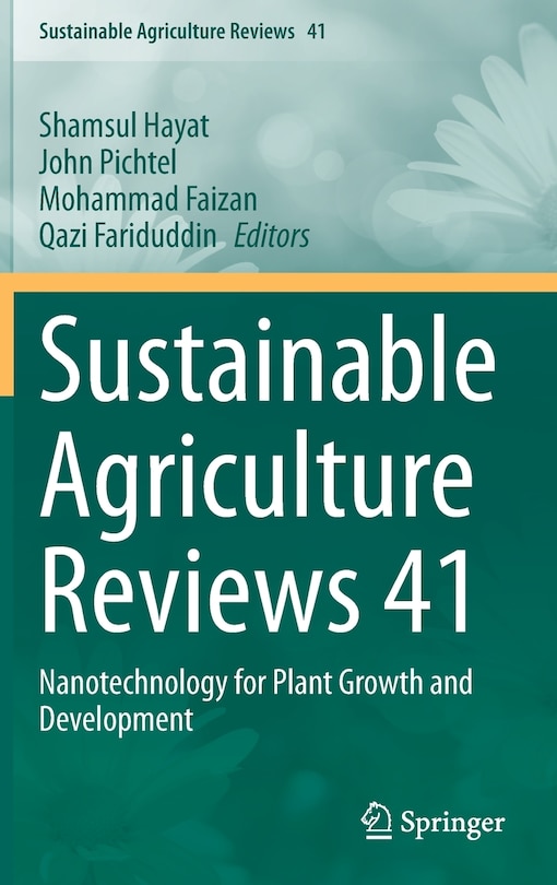 Front cover_Sustainable Agriculture Reviews 41