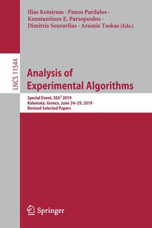 Couverture_Analysis of Experimental Algorithms