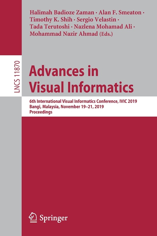 Front cover_Advances in Visual Informatics