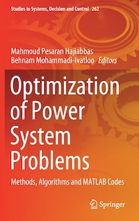 Couverture_Optimization Of Power System Problems